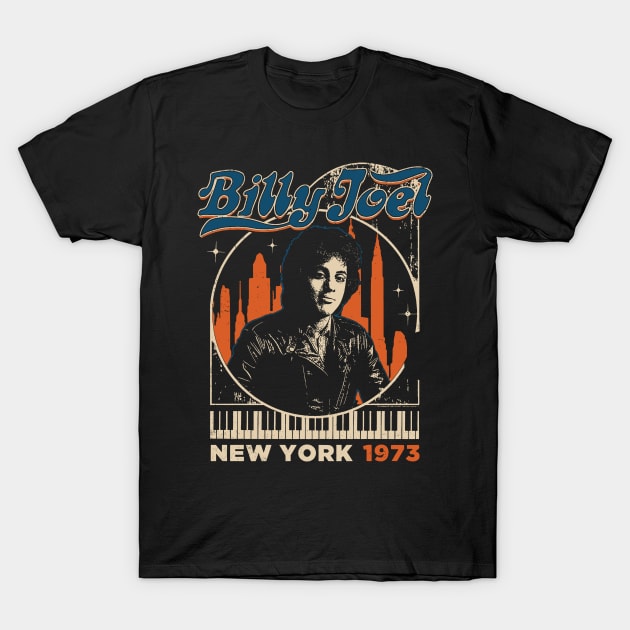 billy joel || 73 T-Shirt by Defectivepuddings